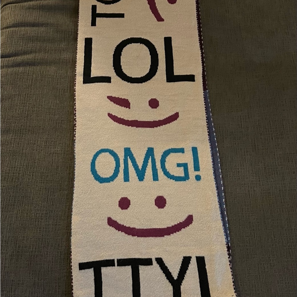 Tarnish “OMG” Scarf